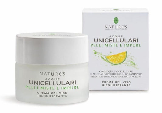 Nature's Rebalancing Face Gel Cream - Unicellular Water
