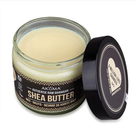 akoma Authentic Raw Shea Butter Jar - Cosmos Certified, Vegan, Fairly Traded, (Jars) - 250ml