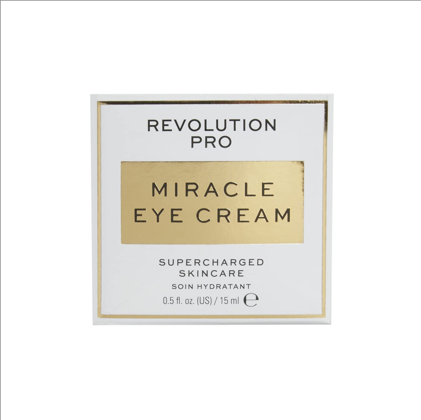 Revolution PRO Revolution Pro, Miracle Eye Cream, Hydrating & Beautifying Eye Cream, Reduces Dark Circles & Fine Lines, Contains Vitamin C, 15 ml