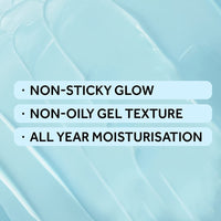 Loman PONDS Super Light Gel Oil Free Face Moisturizer 49 g, With Hyaluronic Acid & Vitamin E for Fresh Glowing Skin & 24 hr Hydration - Daily Use