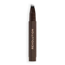 Revolution Beauty London Revolution, Instant Brow Hair Pen, Precision Applicator for Hair-Like Strokes, Long-Lasting Eyebrow Pen, Dark Brown, Vegan & Cruelty-Free, 1.8ml