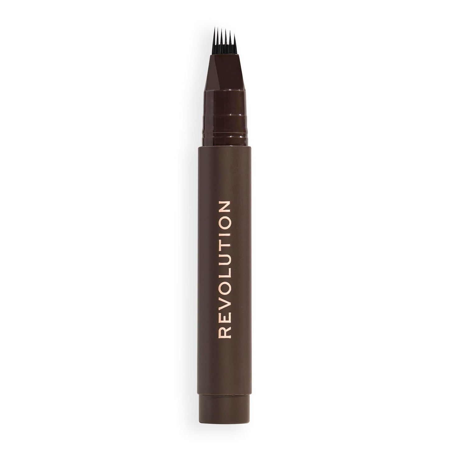 Revolution Beauty London Revolution, Instant Brow Hair Pen, Precision Applicator for Hair-Like Strokes, Long-Lasting Eyebrow Pen, Dark Brown, Vegan & Cruelty-Free, 1.8ml