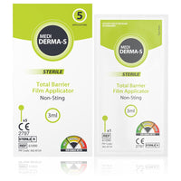Medi Derma-S BarrierEase Skin Protection Applicator: Gentle Defense for Mild to Moderate Skin Damage - 3ml x 5 Pack