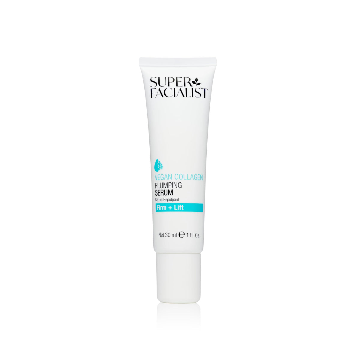 Super Facialist Vegan Collagen Plumping Serum - Hyaluronic Acid, Seaweed, Copper and Hibiscus extract, Firming, Smoothing & Plumping, face Cream for Youthful Skin, 30ml