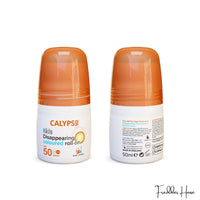 Freddies House Calypso Sun Protection Twin Pack for Adults & Kids: SPF 50 Roll On Sunscreen & SPF 30 Lip Balm - Travel-Friendly Suncare Essentials