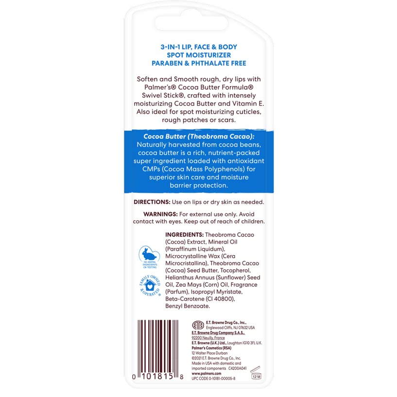 Palmer's Cocoa Butter Swivel Stick Multi Pack | 3 x Cocoa Butter Formula Swivel Stick (14g)