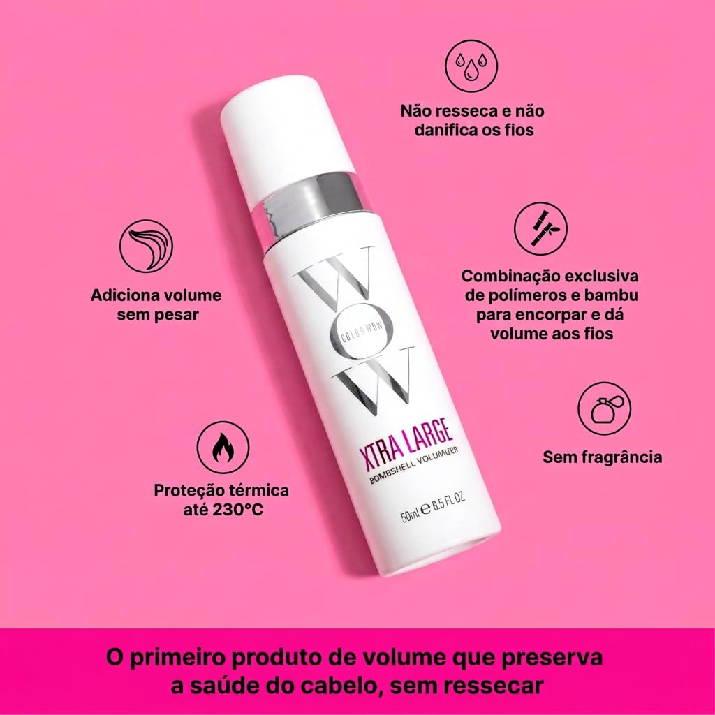 COLOR WOW Color Wow Dream Big Travel Kit, Volumising Products for Fine, Flat Hair