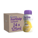 Fortisip Compact Banana Milkshake, 125ml Bottle x24