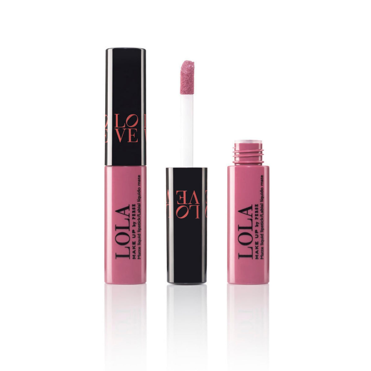 Lola Make Up by Perse LOLA Make Up by Perse Love Matte Liquid Lipstick – Long Lasting Kiss-Proof Hydrating Formula with Jojoba Oil & Shea Butter – [01 First Date]
