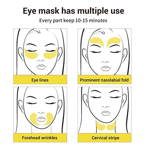 60 (30 pairs) Lanbena Retinol Hyaluronic Acid Collagen Hydra-Gel Eye Pads/Patches – Reduce Fine Lines and Wrinkles Dark Eyes, Eye Bags, Black Bags, Crows Feet, Smoother Fresher Looking Eyes and Skin