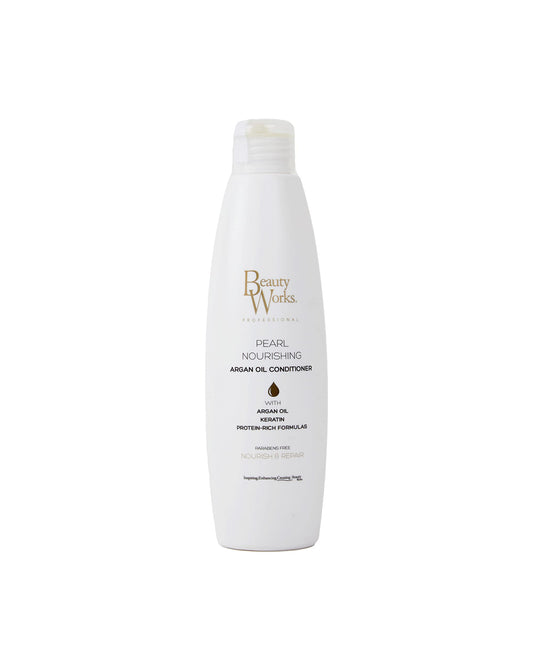 Beauty Works Pearl Nourishing Argan Oil Conditioner 250ml SLE & Paraben Free