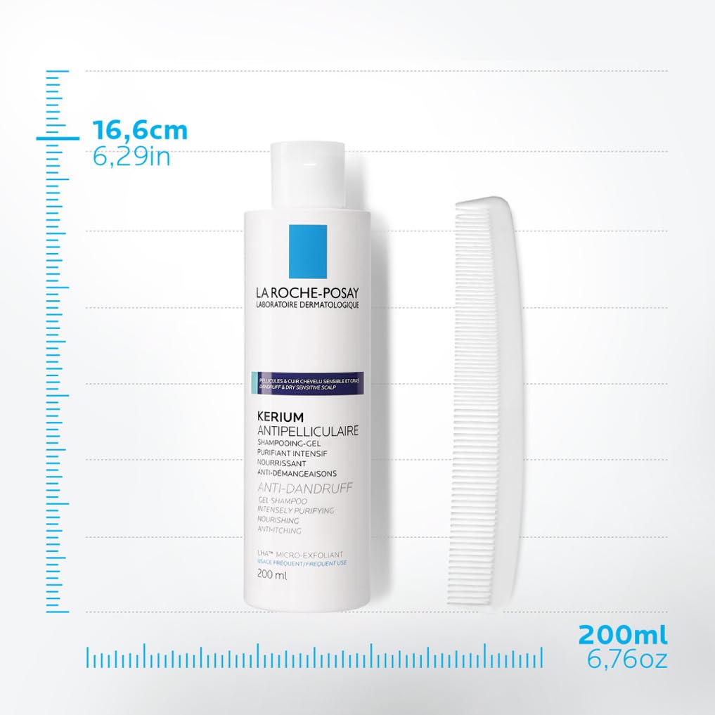 La Roche-Posay La Roche- Posay Kerium Anti-Dandruff Gel Shampoo For Oily Scalp 200ml
