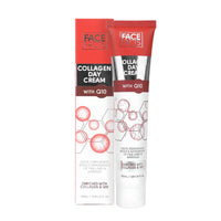 Face Facts Collagen & Q10 Day Cream | Collagen + Ubiquinone (Q10) |Soften + Smooth | Temporarily reduce the appearance of fine lines | 50ml