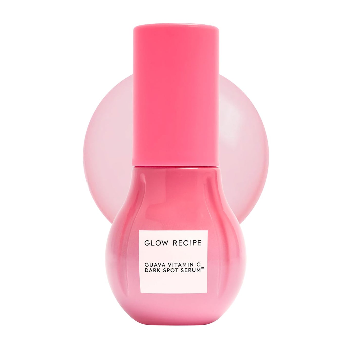 Glow Recipe Guava Vitamin C Serum for Sensitive Skin (15 ml) - Moisturizing & Brightening Korean Skin Care Serum for Dark Spots, Even Tone & Redness - Tranexamic, & Vitamin E - Vegan, Travel Size