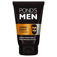 POND'S Men's Energy Bright Face Wash with Coffee Beans extract Bright Skin (100 Grams)
