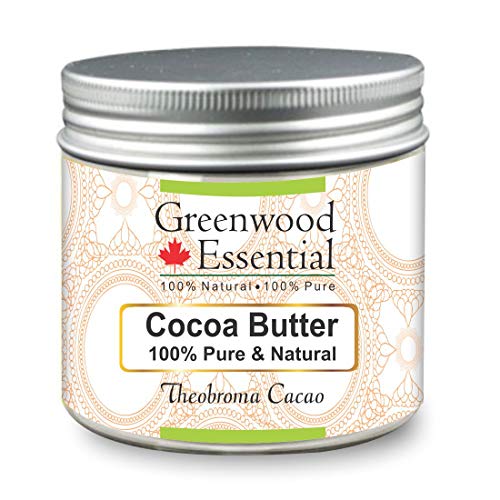 Greenwood Essential Cocoa Butter (Theobroma cacao) Natural Therapeutic Grade 100gm