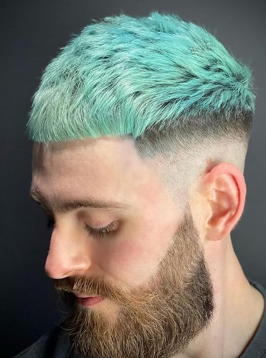 Crazy Color Blue Jade Semi Permanent Hair Dye 100ml