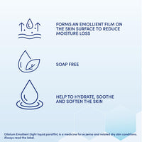 Oilatum Emollient Bath Liquid for Eczema, Psoriasis and Dry Skin Conditions, Soothing Formula for Sensitive Skin, Hydrating Relief for Itchy, Irritated Skin, 1 x 500ml