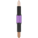 CCbeauty Cream Highlight and Contour Stick, Shimmer Highlighter Makeup, Contouring Highlighting Makeup, Face Shaping Stick, Lightweight, Blend Smooth, Colour Corrector Concealer Stick, Blonde/Mocha