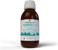 Vegetology Omega 3 | Vegan Omega 3 from Microalgae | EPA & DHA Liquid | Stronger Than Fish-Based Supplements | 100% Natural & UK Made | Vegan Omega Fish Oil Alternative