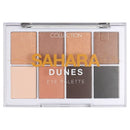 Collection Cosmetics Intensely Pigmented Colour Eye Shadow Palette with 8 Stunning Shades, Matte and Metallic, Sahara Dunes