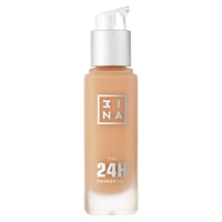 3INA MAKEUP - The 24h Foundation 639 - Dark nude yellow Foundation Yellow Undertone - 24H Waterproof Liquid Foundation Full Coverage - Matte Foundation for Flawless Skin - Vegan - Cruelty Free