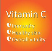 Haliborange Vitamin C Effervescent 1000mg Blackurrant Flavoured Sugar Free Tablets - 20 Tablets