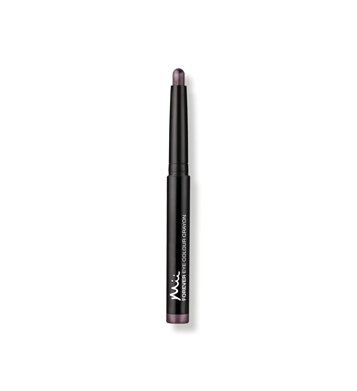 Mii Cosmetics Forever Eye Colour Crayon | Long-Lasting Cream Eyeshadow Stick | Highly Pigmented & Crease-Resistant | Multipurpose to Shape, Define, & Line Eyes | Metallic Deep Indigo | Indigo