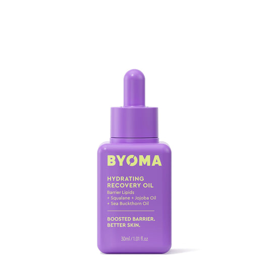 BYOMA Hydrating Recovery Oil (30ml) Nourishes, Brightens and Balances Skin without Clogging Pores - Barrier Repair Facial Oil