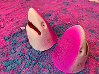 Elegance Natural Skin Care PINK Shark Attack Bath Bomb! Handmade in the UK Fizzer creates a Shark bite Blood Bath like Jaws in your tub New and Improved