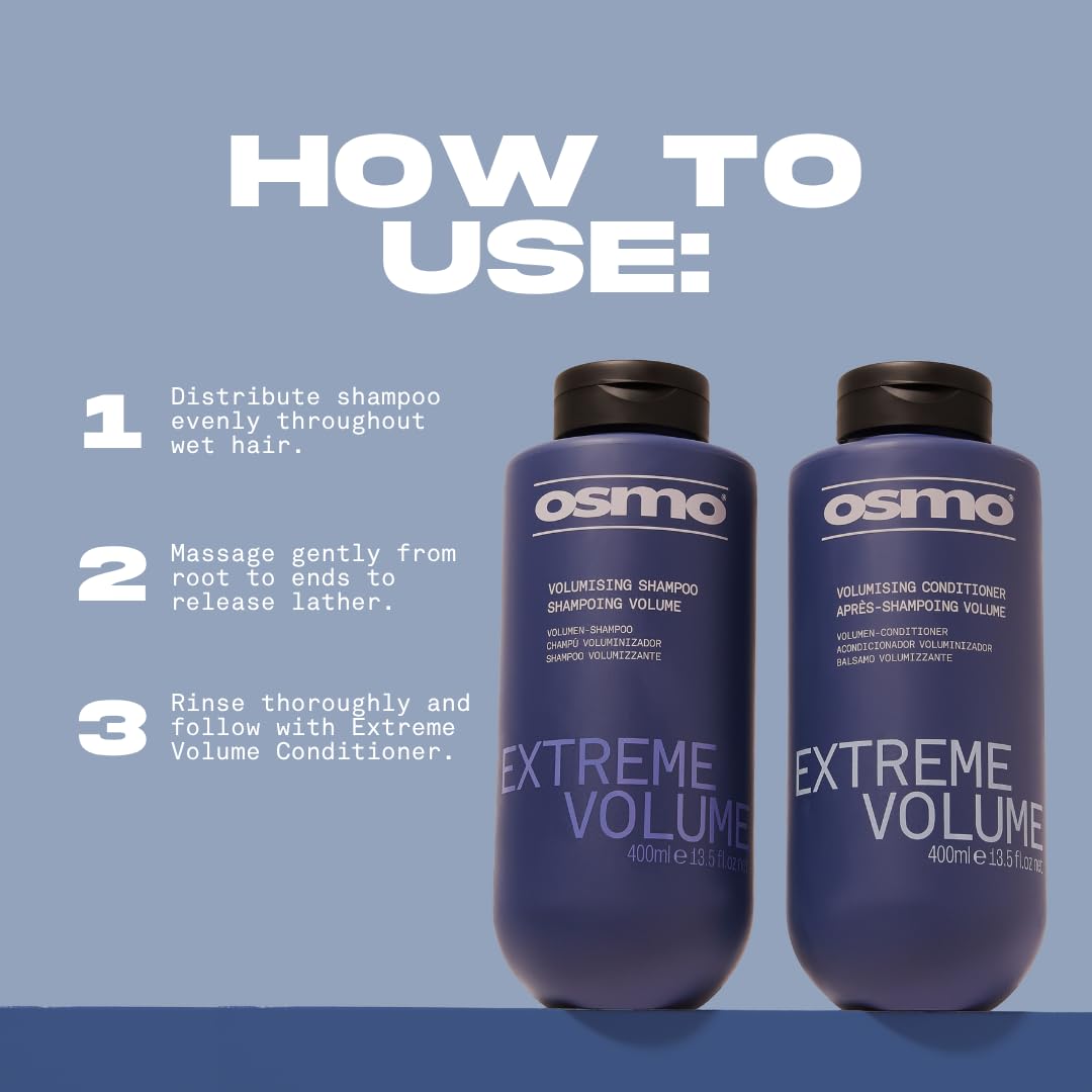 Osmo Extreme Volume Thickening Shampoo, 400ml