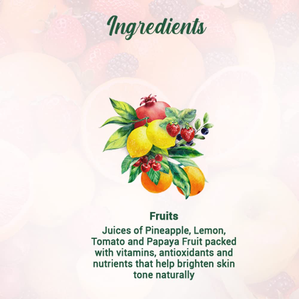Biotique Bio Fruit Whitening & Depigmentation & tan removal Face Pack 75G/2.65 Fl.Oz. I For All Skin Type