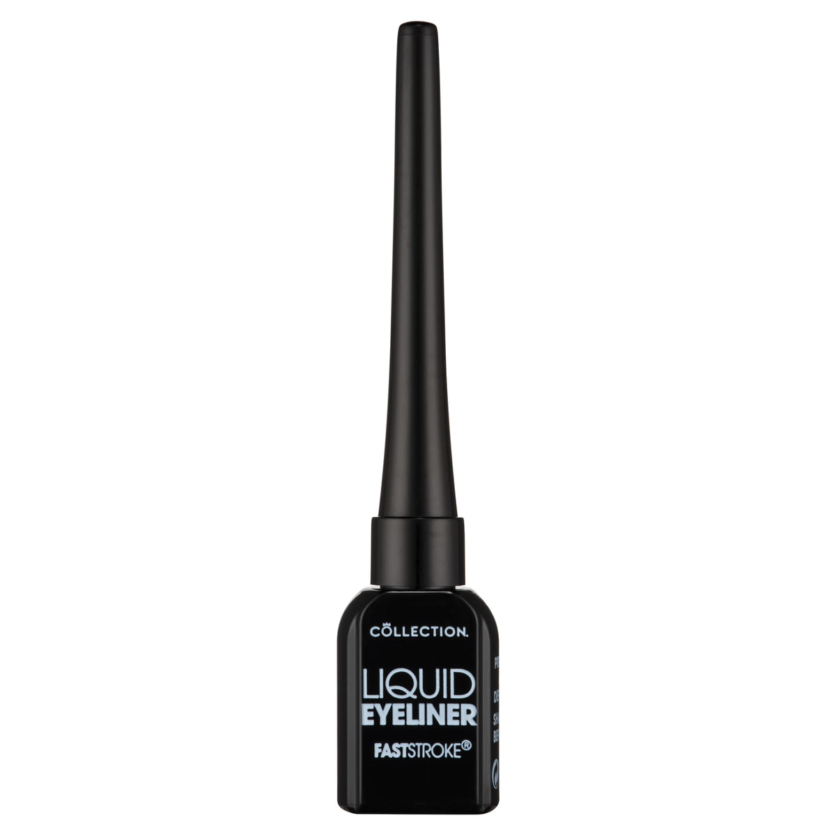 Collection Cosmetics Fast Stroke Eyeliner, Quick Drying Formula, 4ml, Black