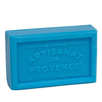 LA MAISON DU SAVON Maison du Savon de Marseille - French Soap made with Organic Shea Butter - Moisturising for Soft Skin - Masculine Fragrance - 125 Gram Bar