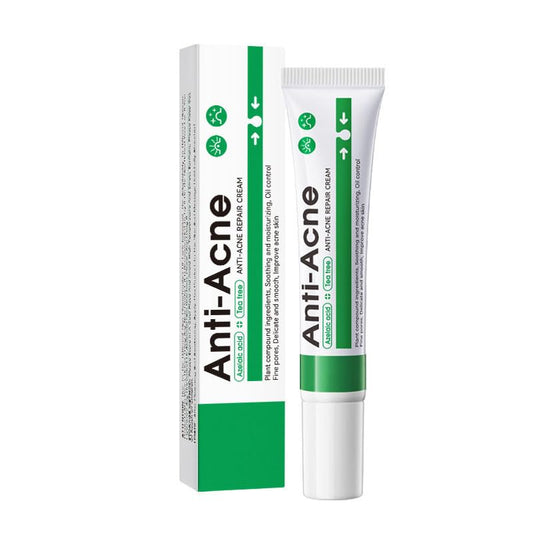 OKAQEE Anti Acne Cream with Salicylic Acid & Tea Tree Oil - Acne Treatment for Spot Prone Skin
