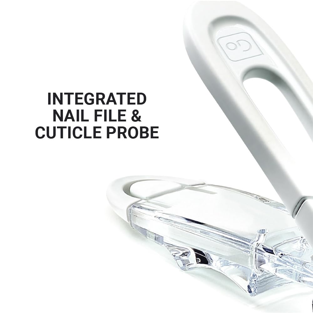 Go Travel Nail Clippers - Arc Blade for Nails & Toenails with Airline Case