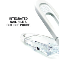 Go Travel Nail Clippers - Arc Blade for Nails & Toenails with Airline Case