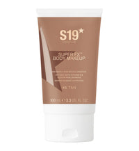 S19 STUDIO + LAB S19 SUPER FX Body Makeup, TAN - Smoothes & Evens Skin Tone & Texture, Hide Scars & Blemishes -100ml