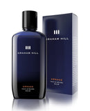 GRAHAM HILL Arnage Soothing & Refreshing Face and Beard Balm for Men, 200ml - Beard Balm, Men's Face Moisturizer, Vegan Beard Moisturiser for Men with Panthenol, Jojoba Oil & American Cuckoo Flower