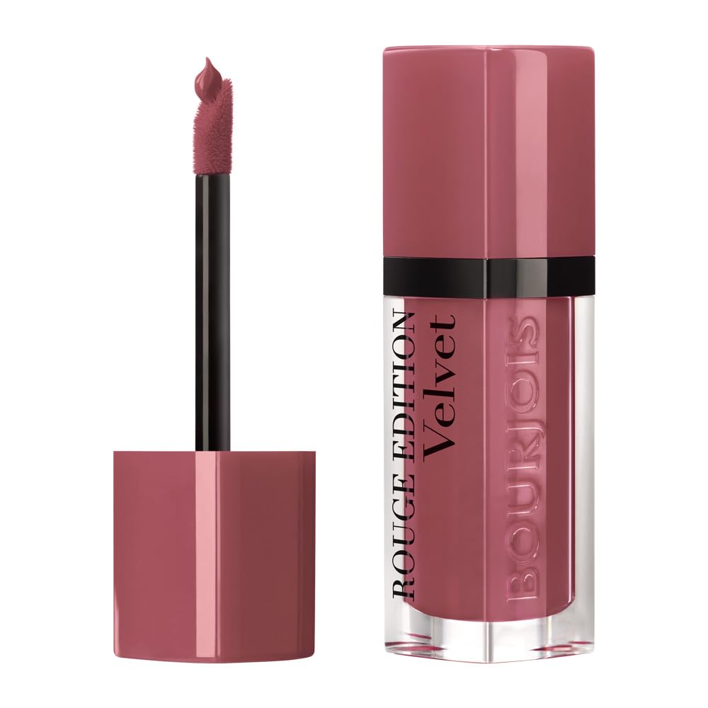 Bourjois Rouge Edition Velvet Liquid Lipstick 7 Nude–Ist Nudes, 6.7ml