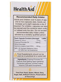 HealthAid Evening Primrose Oil 500 mg 120 Capsules