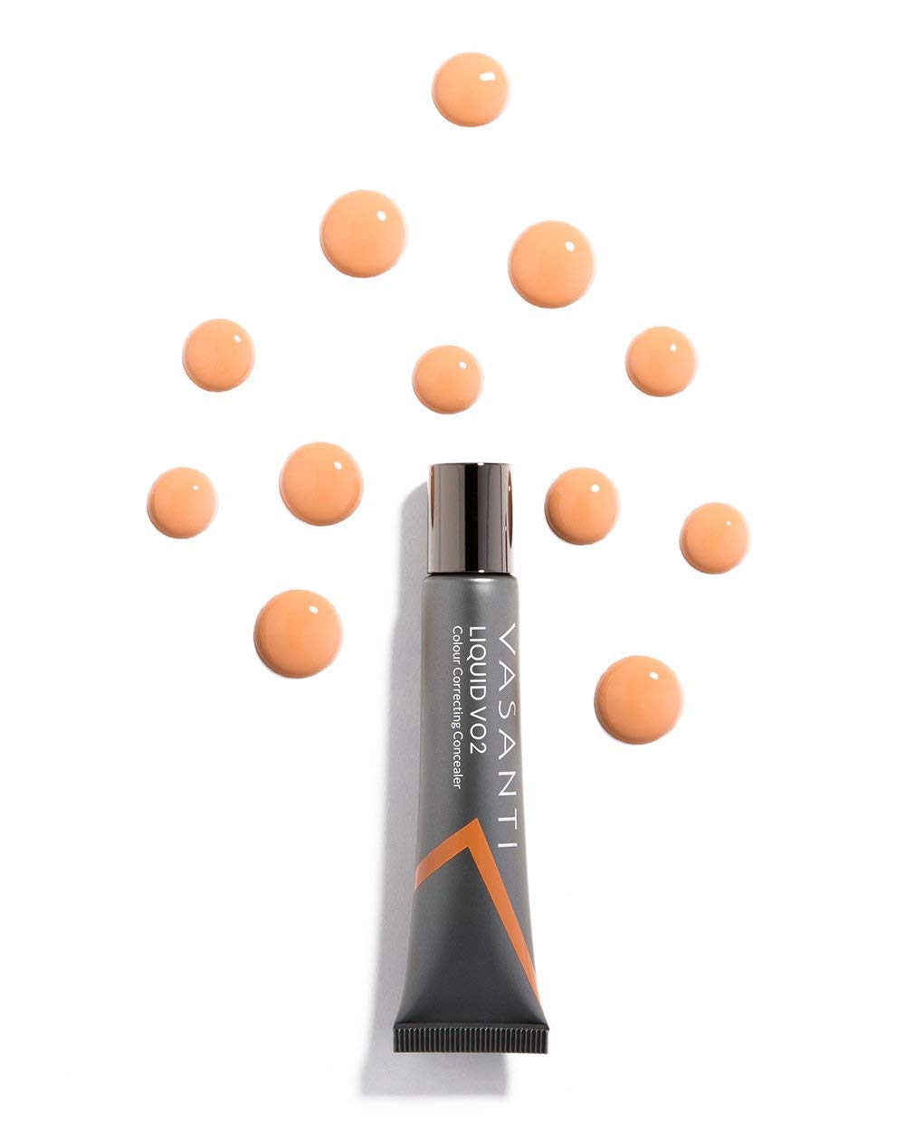 Liquid VO2 Vasanti Cosmetics Liquid Cover-Up - Under Eye Corrector for Medium to Deep Skin Tones - Paraben Free
