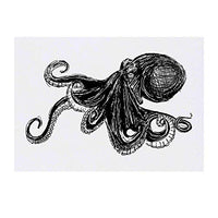 Azeeda Large 'Octopus' Temporary Tattoo (TO00021125)