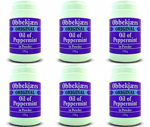 Obbekjaers Peppermint Products Obbekjaers Obbekjaers Oil of Peppermint 170g (Pack of 6)