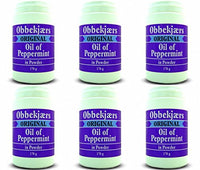 Obbekjaers Peppermint Products Obbekjaers Obbekjaers Oil of Peppermint 170g (Pack of 6)