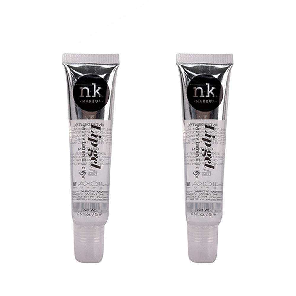 Nicka K 2 PACK!! NICKA K NEW YORK Clear Lip Gel with Vitamin E (Clear)