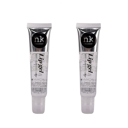 Nicka K 2 PACK!! NICKA K NEW YORK Clear Lip Gel with Vitamin E (Clear)