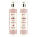 Urban Keratin Kit Duo | Sulphate-Free Shampoo and Care Kit with Keratin | Brazilian Shampoo and Smoothing Conditioner (400 ml x 2) | Made in France