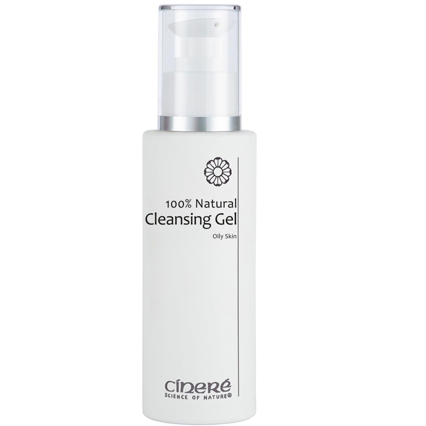 Cinere 100% Natural Cleansing Gel For Oily Skin 150ml | Soap free | Face Cleanser for Acne Prone & Blemish Prone Skin | Cleanser for Oil Control | Glowing Face Wash | Daily Gentle Facial Wash