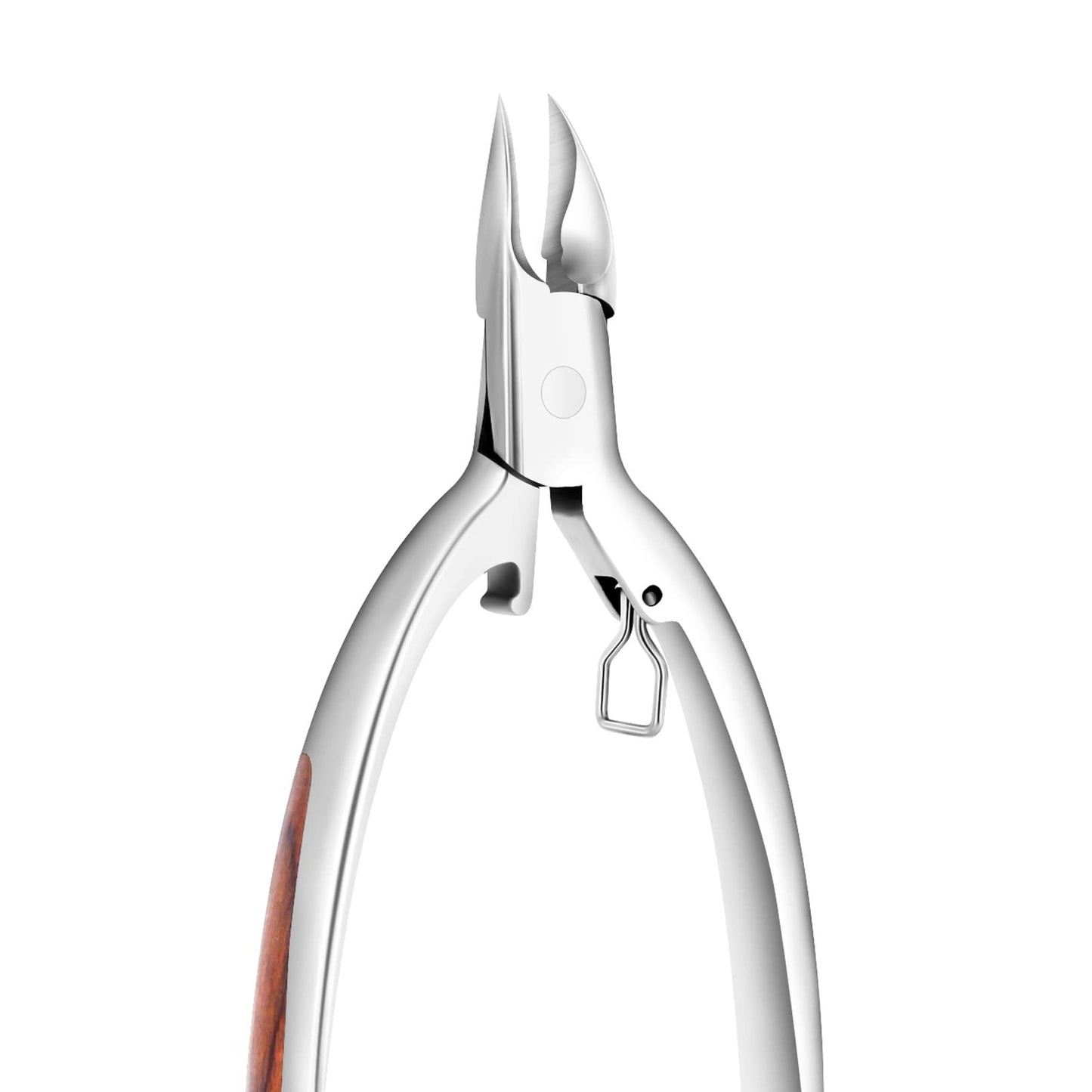 AONOLOVO Precision Toenail Clippers for Thick and Ingrown Toenails, Professional Toenail Clippers Cutters Super Sharp Curved Blade Nail Nippers Men Women Use